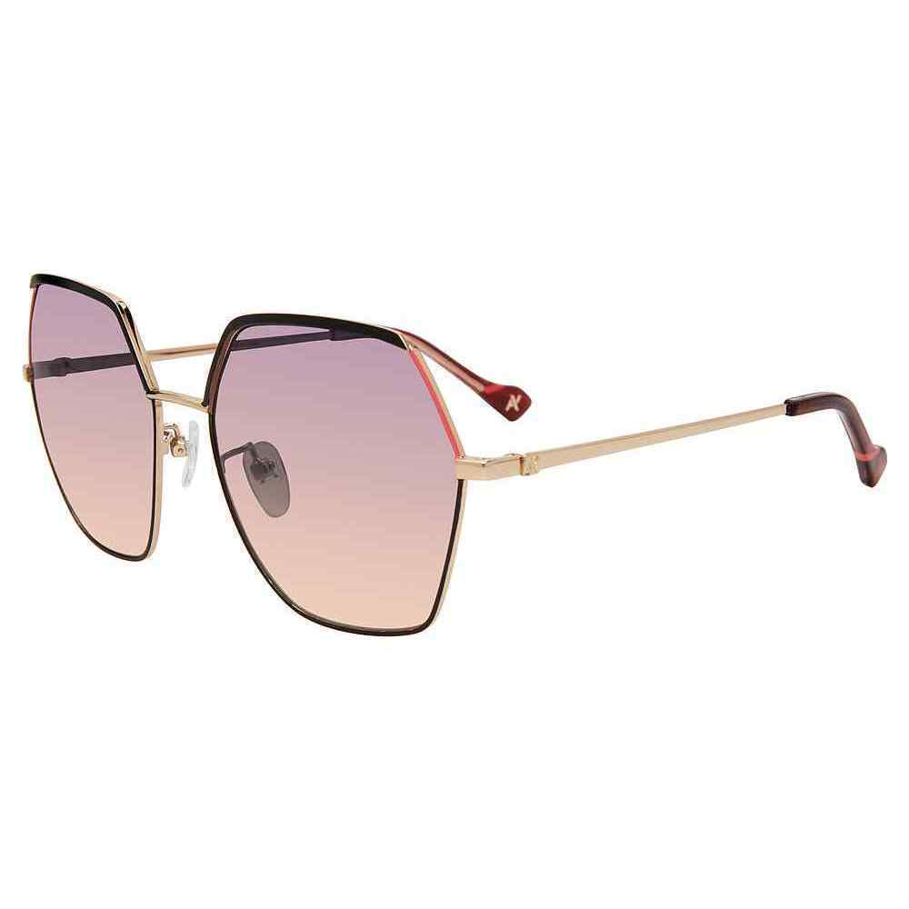 YALEA SUN SYA057 Sunglasses BLACK-0A93 59mm